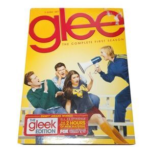 Glee The Complete First Season DVD 7-Disc Set 2010 Great Condition All Discs